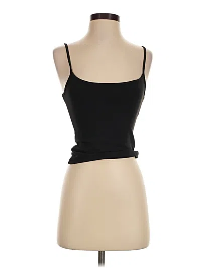 Pre-owned Assorted Brands Tank Top Black Strapless Neckline Tops