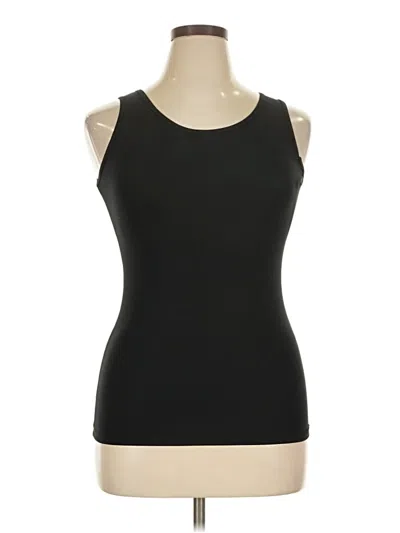 Pre-owned Assorted Brands Tank Top Black Strapless Neckline Tops