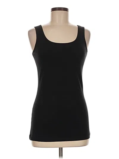 Pre-owned Assorted Brands Tank Top Black Strapless Neckline Tops