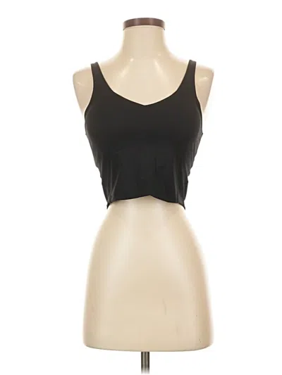 Pre-owned Assorted Brands Tank Top Black Strapless Neckline Tops