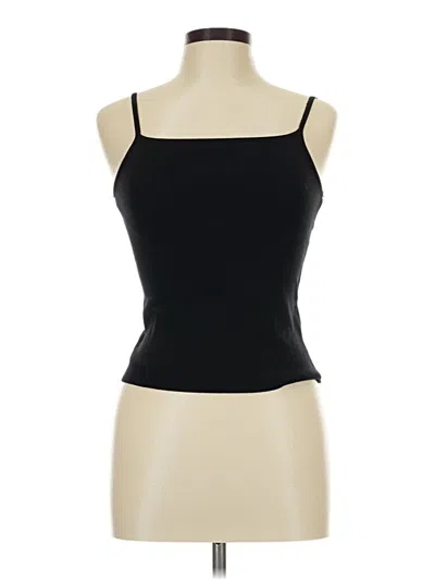 Pre-owned Assorted Brands Tank Top Black Strapless Neckline Tops