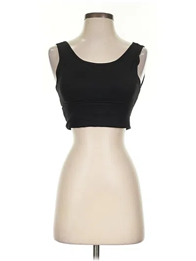 Pre-owned Assorted Brands Tank Top Black Strapless Neckline Tops