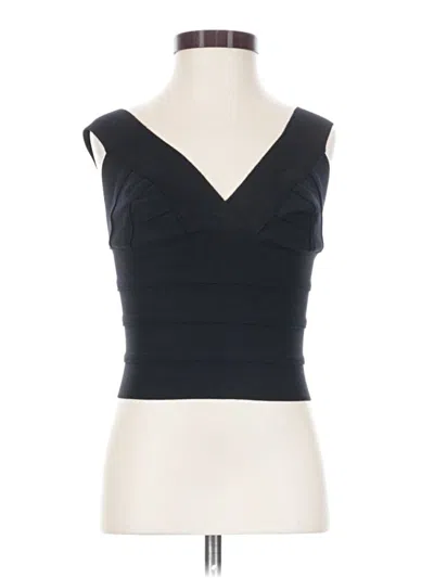 Pre-owned Assorted Brands Tank Top Black Strapless Neckline Tops