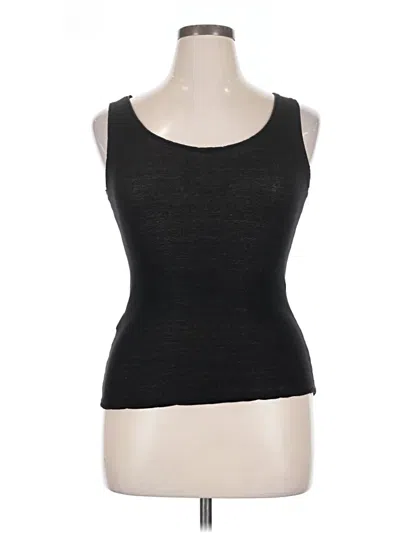 Pre-owned Assorted Brands Tank Top Black Tops