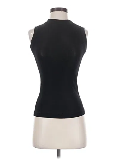 Pre-owned Assorted Brands Tank Top Black Turtleneck Tops