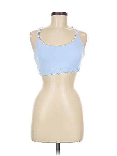 Pre-owned Assorted Brands Tank Top Blue Halter Neckline Tops