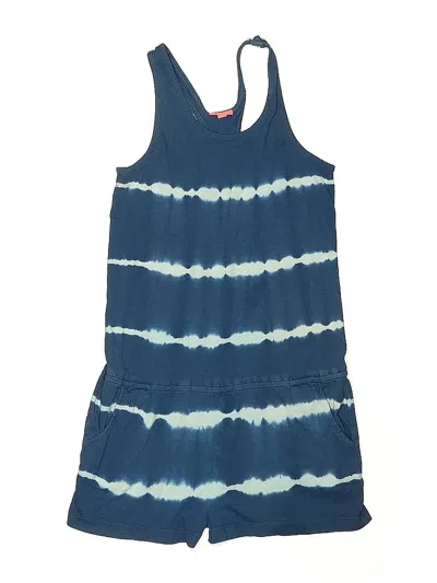 Pre-owned Assorted Brands Kids' Tank Top Blue Halter Neckline Tops