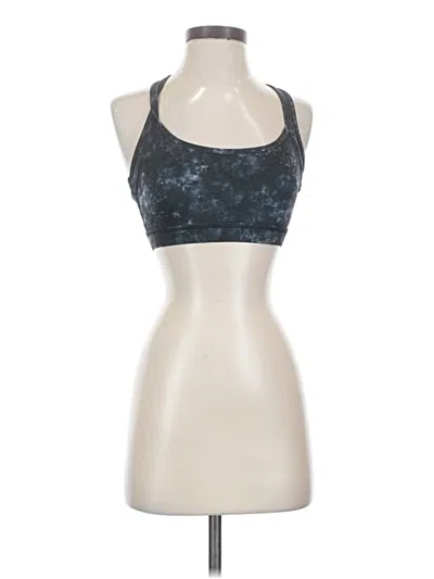 Pre-owned Assorted Brands Tank Top Blue Halter Neckline Tops