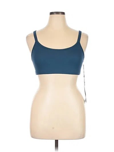Pre-owned Assorted Brands Tank Top Blue Halter Neckline Tops