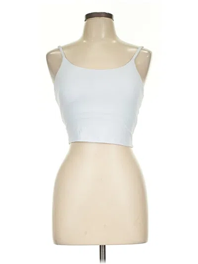 Pre-owned Assorted Brands Tank Top Blue Strapless Neckline Tops