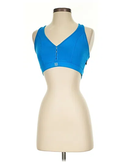 Pre-owned Assorted Brands Tank Top Blue Strapless Neckline Tops