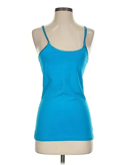 Pre-owned Assorted Brands Tank Top Blue Strapless Neckline Tops