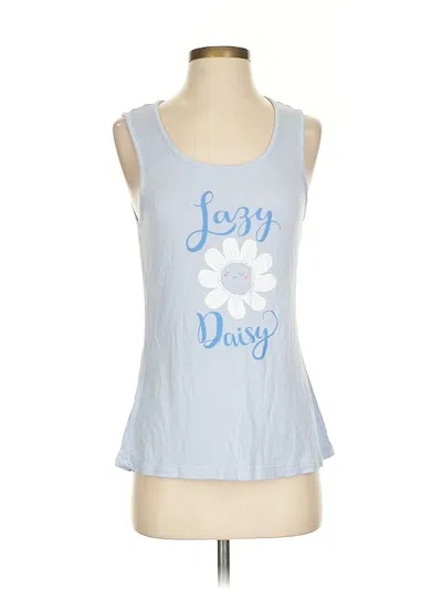 Pre-owned Assorted Brands Tank Top Blue Sweetheart Neckline Tops