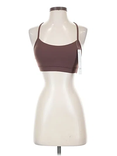 Pre-owned Assorted Brands Tank Top Brown Halter Neckline Tops