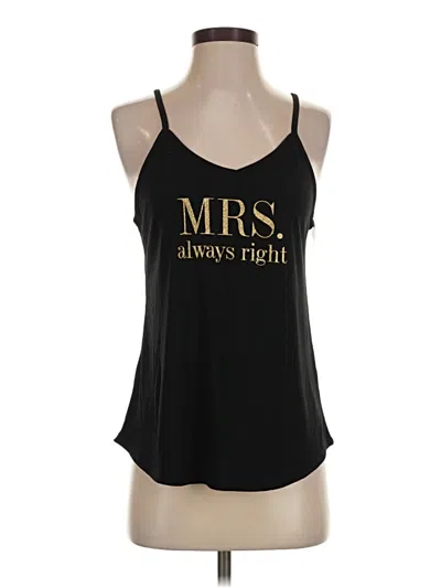 Pre-owned Assorted Brands Tank Top Gold Halter Neckline Tops