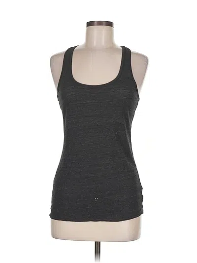 Pre-owned Assorted Brands Tank Top Gray Halter Neckline Tops