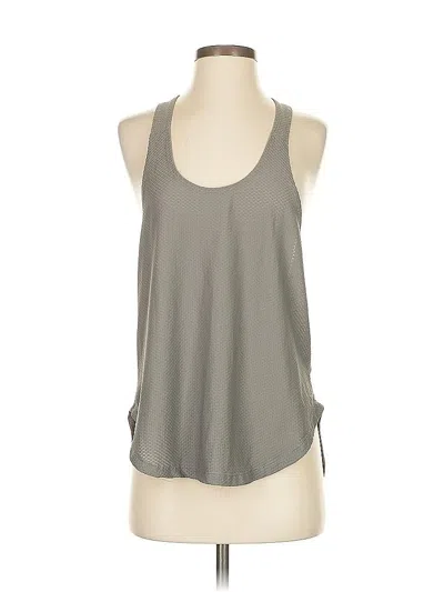 Pre-owned Assorted Brands Tank Top Gray Halter Neckline Tops