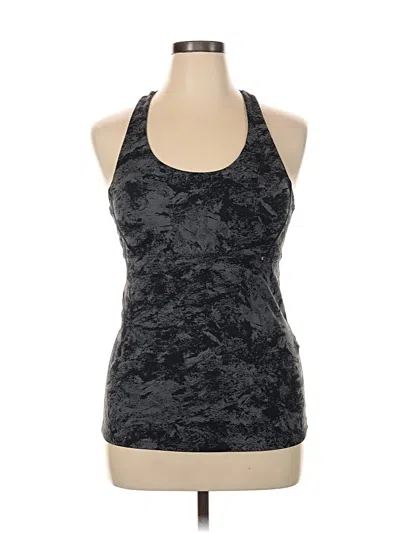 Pre-owned Assorted Brands Tank Top Gray Halter Neckline Tops