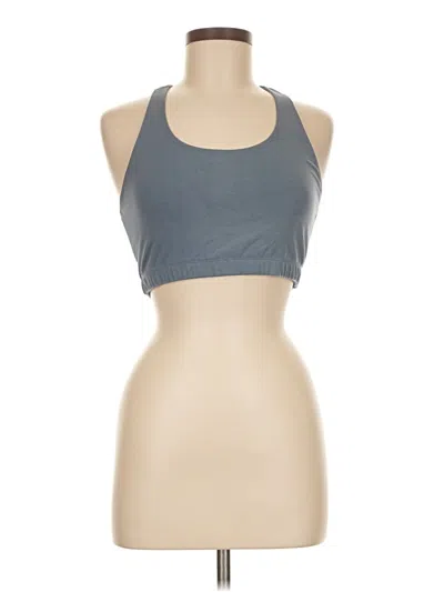 Pre-owned Assorted Brands Tank Top Gray Halter Neckline Tops
