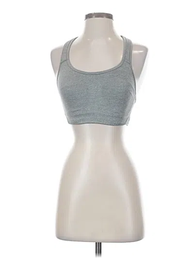 Pre-owned Assorted Brands Tank Top Gray Halter Neckline Tops