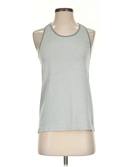 Pre-owned Assorted Brands Tank Top Gray Halter Neckline Tops