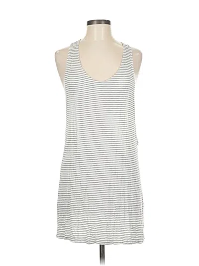 Pre-owned Assorted Brands Tank Top Gray Halter Neckline Tops