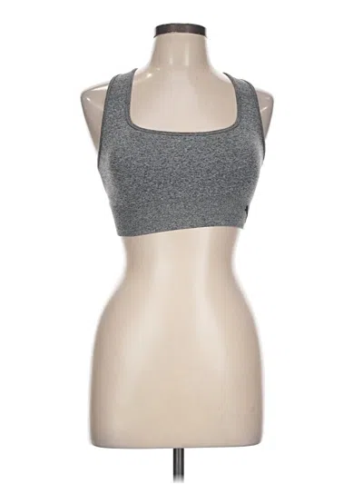 Pre-owned Assorted Brands Tank Top Gray Halter Neckline Tops