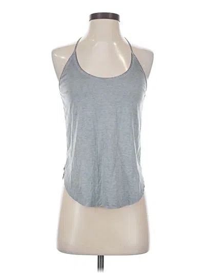 Pre-owned Assorted Brands Tank Top Gray Halter Neckline Tops