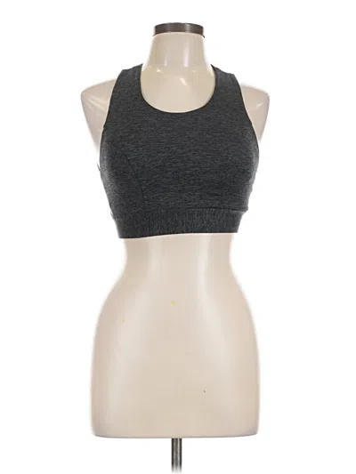 Pre-owned Assorted Brands Tank Top Gray Halter Neckline Tops