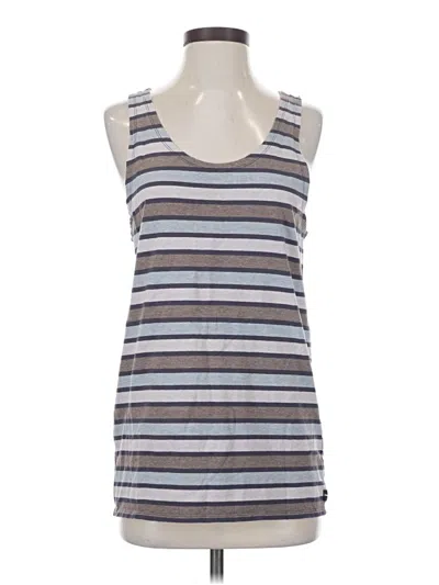 Pre-owned Assorted Brands Tank Top Gray Scoop Neck Tops