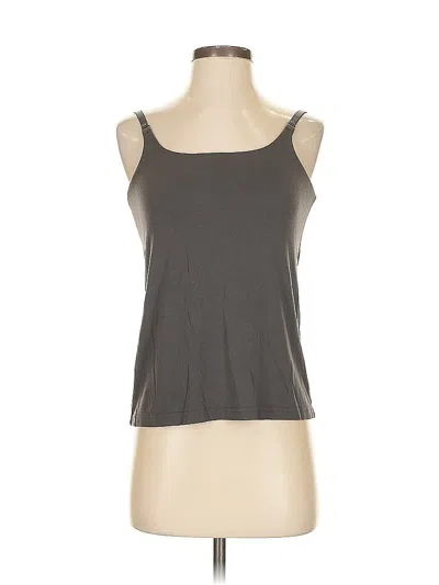 Pre-owned Assorted Brands Tank Top Gray Strapless Neckline Tops