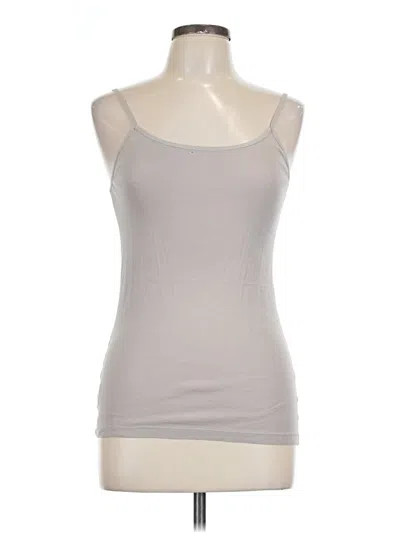 Pre-owned Assorted Brands Tank Top Gray Strapless Neckline Tops