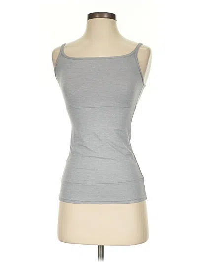 Pre-owned Assorted Brands Tank Top Gray Strapless Neckline Tops