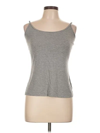 Pre-owned Assorted Brands Tank Top Gray Strapless Neckline Tops