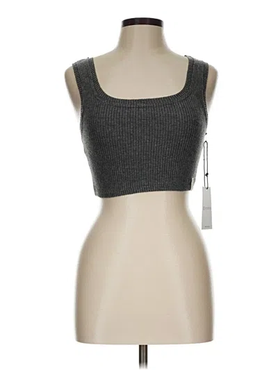 Assorted Brands Tank Top Gray Strapless Neckline Tops