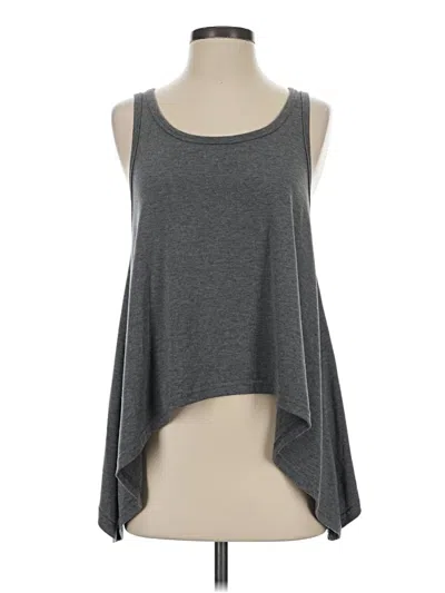 Pre-owned Assorted Brands Tank Top Gray Strapless Neckline Tops