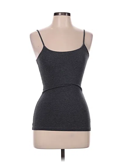 Pre-owned Assorted Brands Tank Top Gray Strapless Neckline Tops