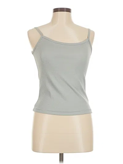 Pre-owned Assorted Brands Tank Top Gray Strapless Neckline Tops