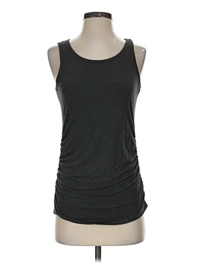 Pre-owned Assorted Brands Tank Top Gray Strapless Neckline Tops