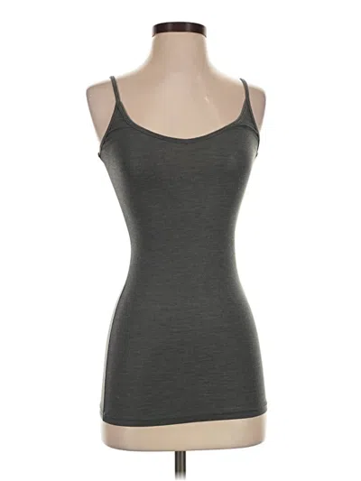 Pre-owned Assorted Brands Tank Top Gray Strapless Neckline Tops