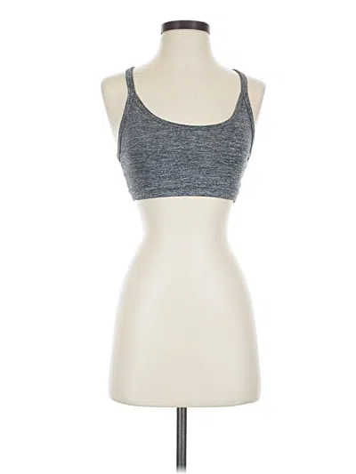 Pre-owned Assorted Brands Tank Top Gray Strapless Neckline Tops