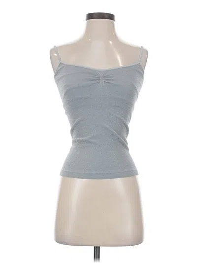 Pre-owned Assorted Brands Tank Top Gray Strapless Neckline Tops