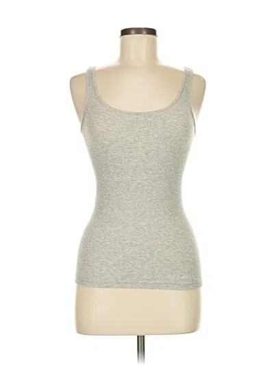 Pre-owned Assorted Brands Tank Top Gray Sweetheart Neckline Tops