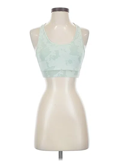Pre-owned Assorted Brands Tank Top Green Halter Neckline Tops
