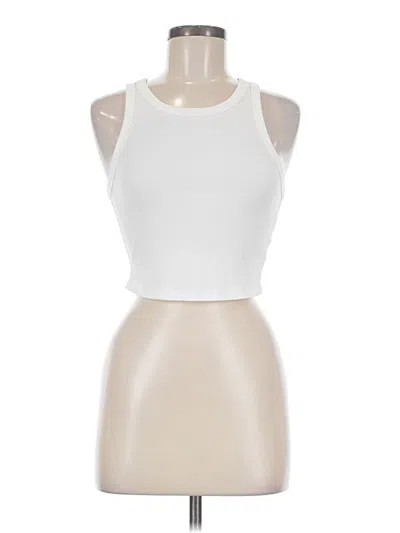 Pre-owned Assorted Brands Tank Top Ivory Halter Neckline Tops
