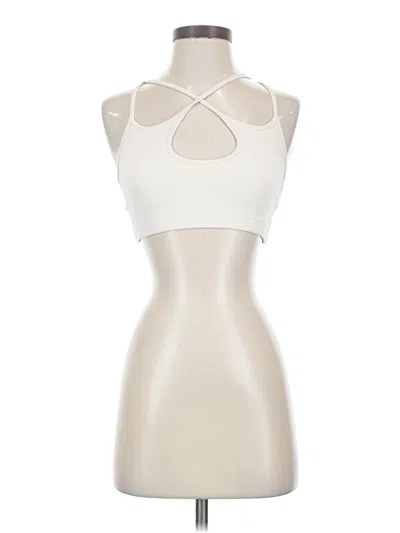 Pre-owned Assorted Brands Tank Top Ivory Halter Neckline Tops