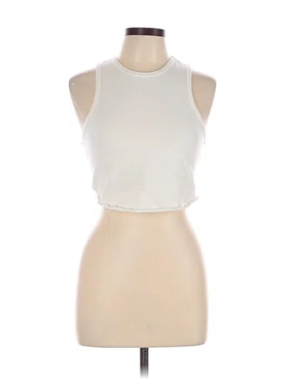 Pre-owned Assorted Brands Tank Top Ivory Halter Neckline Tops