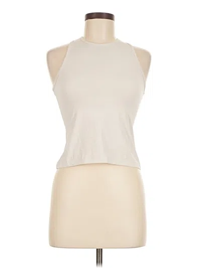 Pre-owned Assorted Brands Tank Top Ivory Halter Neckline Tops