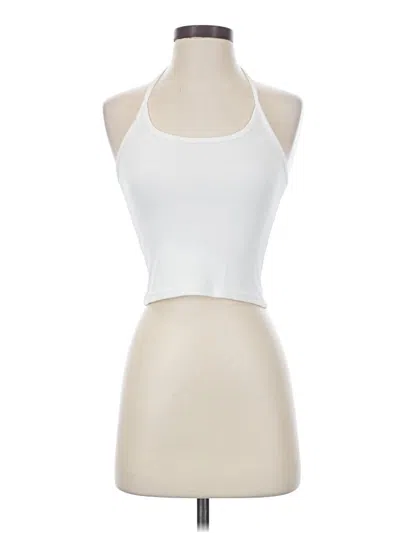 Pre-owned Assorted Brands Tank Top Ivory Halter Neckline Tops