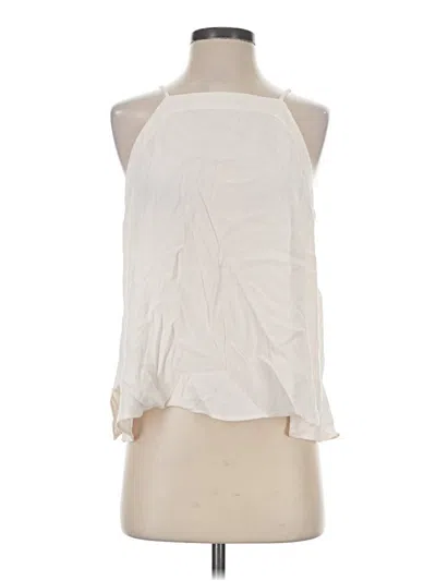 Pre-owned Assorted Brands Tank Top Ivory Halter Neckline Tops